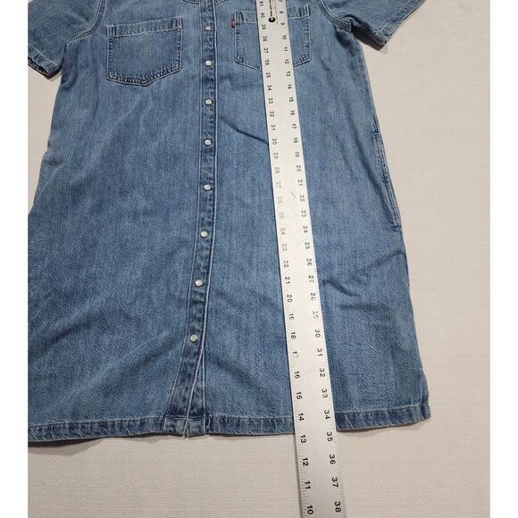 Levi's denim one piece dress size small W40''x35'' - Picture 5 of 9